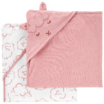 Pack 2 Toallas con Capucha Oveja Carter's
