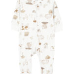 Pijama Enterizo con Pie Animales Carter's
