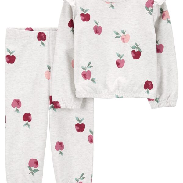Set 2 piezas pant y buzo manzana