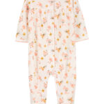 Pijama Enterizo Térmico con Pie Floral Carter's