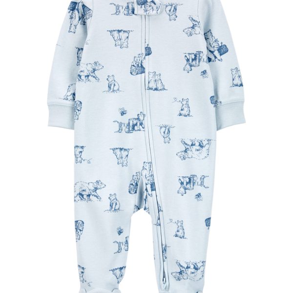Pijama Enterizo con Pie Osito Carter's