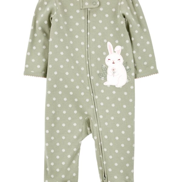 Pijama una pieza con pie conejo