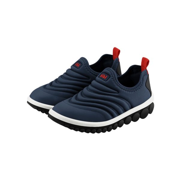 Championes BIBI Roller 2.0 azules con detalles en rojo, blanco y negro