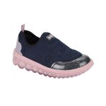 Championes BIBI Roller 2.0 azul marino y rosado con detalles grabados y brillos - Image 3