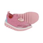 Championes BIBI Roller 2.0 rosados con grabados, brillos y diseño de osito