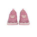 Championes BIBI Roller 2.0 rosados con grabados, brillos y diseño de osito - Image 4