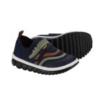 Championes BIBI Roller 2.0 azul oscuro con velcro diseño de cocodrilo