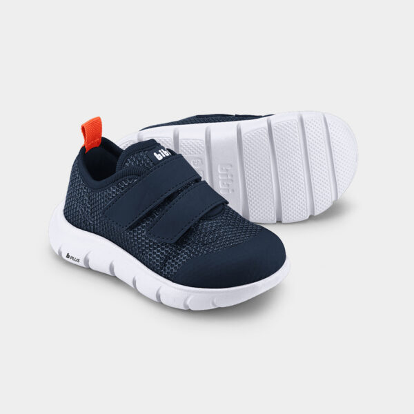 Championes infantiles Bibi Energy Baby 2.0 azul con tiras