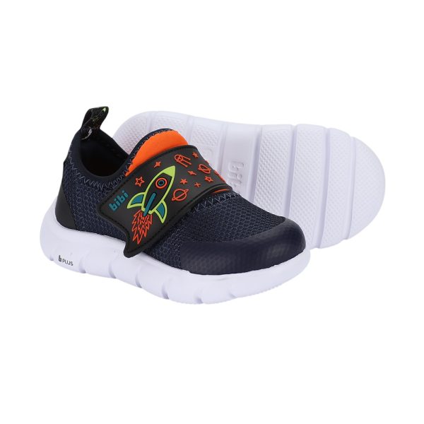 Championes infantiles BIBI Energy Baby 2.0 azul marino con cohete