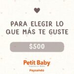 Tarjeta de obsequio - $500