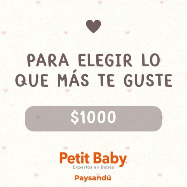 Tarjeta de obsequio - $1000