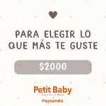 Tarjeta de obsequio - $2000