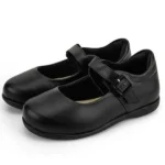 Guillermina Bibi de cuero color negro