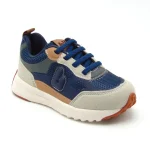 Championes Infantiles Bibi Acordonados color azul y marrón - Image 3