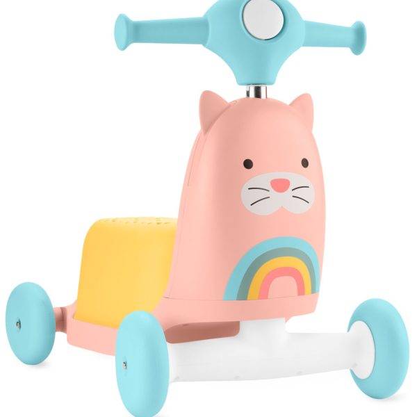 Andador, buggy y monopatín 3 en 1 diseño gato SKIP HOP