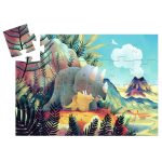 DJECO Silhouette puzzle - teo the dino - 24 pcs - fsc mix - Image 2