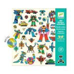 DJECO Stickers textures - robots - fsc mix