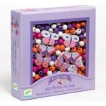 DJECO Wooden beads, buterflies