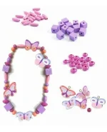 DJECO Wooden beads, buterflies - Image 3