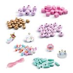 DJECO Wooden beads, rainbow - Image 3