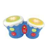 Tambor Doble Con Luces, Sonidos Y Música HUANGER - Image 2