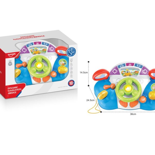 Juego de manejo con luces y sonidos