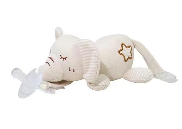 Elefantito con chupetero