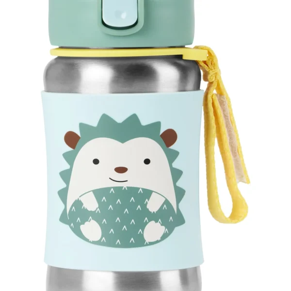 Botella acero inox con sorbito modelo erizo SKIP HOP