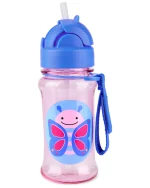 Botella con sorbito de plástico Tritán modelo mariposa SKIP HOP - Image 2