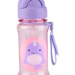 Botella con sorbito de plástico Tritán modelo narval SKIP HOP