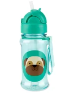 Botella con sorbito de plástico Tritán modelo pug SKIP HOP - Image 2