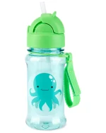 Botella con sorbito de plástico Tritán modelo pulpo SKIP HOP - Image 2