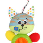 Peluche para colgar modelo Zorro interactivo