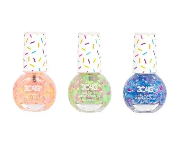 Esmalte de uñas 5 piezas (confetti) 3C4G