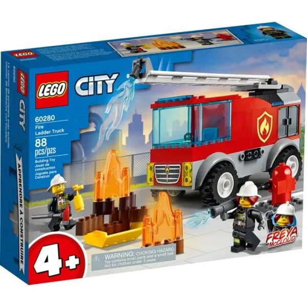 LEGO CAMIÓN DE BOMBEROS CON ESCALERA
  88PCS