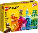 LEGO CLASSIC MONSTRUOS CREATIVOS 140 PCS
  - 4+