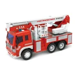 Camión de bomberos a fricción con luces y  sonidos  