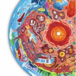 Puzzle redondo - Edad de piedra HAPE - Image 5