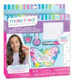 Set de cosmetica forma mariposa MAKE IT REAL