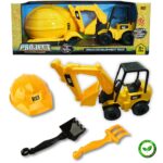 Set de 3 vehículos de construcción