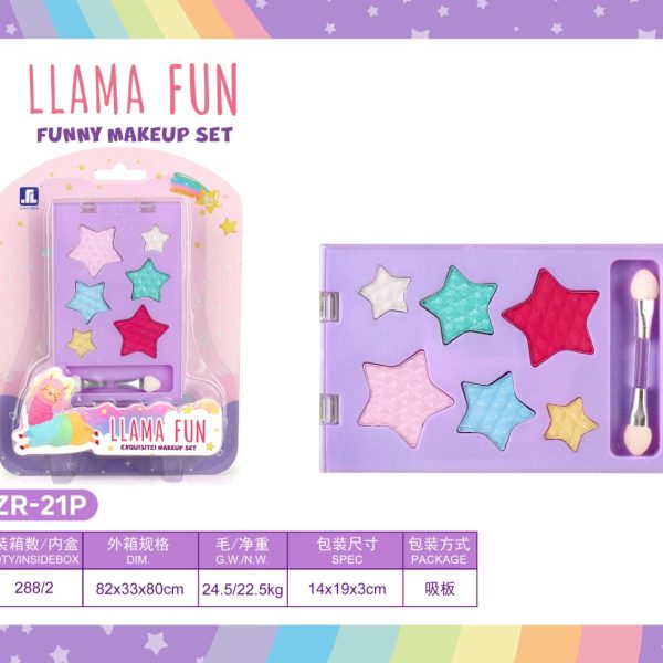 Mini petaca de maquillaje Llamma Fun