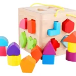 Cubo de Madera con Encastre