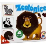 Zoológico (JUEGO DE 4 PUZZLES) RUIBAL