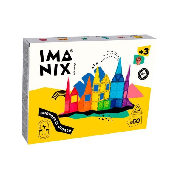 Set de imanes 60 piezas IMANIX