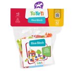 Bolsa didáctica con blocks 42 piezas
  CALESITA  
