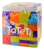 Bolsa didáctica con bloques 97 piezas en
  estuche CALESITA