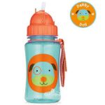 Botella con sorbito de plástico Tritán modelo perro SKIP HOP - Image 2