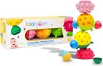 Lalaboom Pelotas sensoriales con 12 piezas LALABOOM