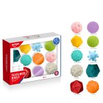Set De 10 Pelotas En Silicona Texturizadas HUANGER