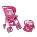 Coche de Muñecas , set de 2 piezas , modelo llama